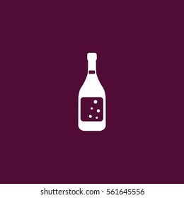 champagne icon vector illustration, can be used for web and mobile design.