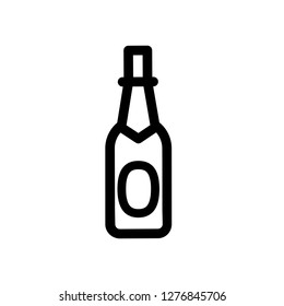 Champagne icon,vector illustration. Flat design style. vector champagne icon illustration isolated on White background, champagne icon Eps10. champagne icons graphic design vector symbols.