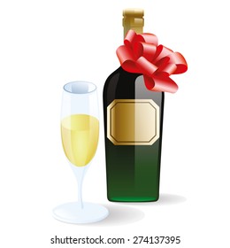 Champagne party icon