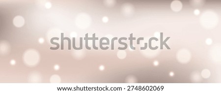Champagne and soft taupe background with a dreamy bokeh effect