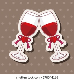 champagne theme elements
