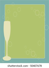 A champagne themed background suitable for posters, menus or anything