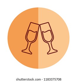 champagne toast cups drink celebration