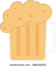 champagne vector colour flat icon