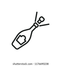 champagne vector icon