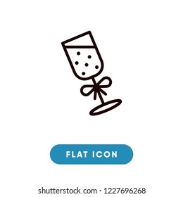 Champagne vector icon