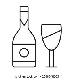 Champagne  vector icon  Which Can Easily Modify Or Edit 


