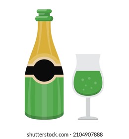 Champagne vector icon Which Can Easily Modify Or Edit 