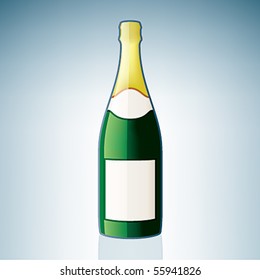 Champaign Bottle