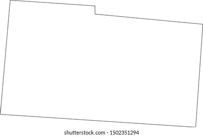Champaign county map in ohio state