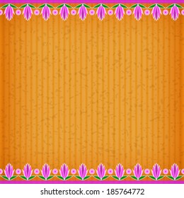 Champaka orange card board texture for note or congratulate with copy space.