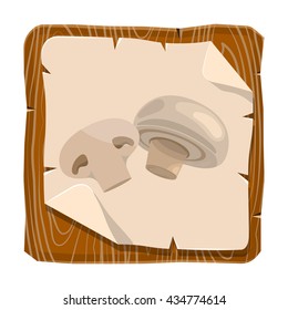 Champignon colorful icon