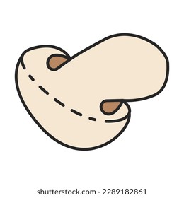 Champignon vector icon.Color vector icon isolated on white background champignon .