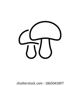 Champignons icon in vector. Logotype