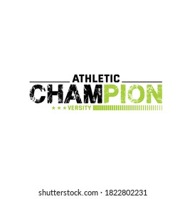 Champion athletic versity vintage style