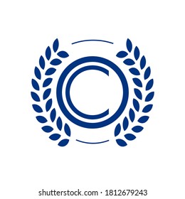 Champion Award Emblem Image Vector