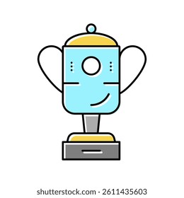 champion award golf tournament color icon vector. champion award golf tournament sign. isolated symbol illustration