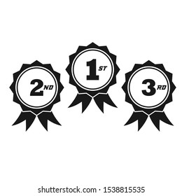 champion badge for success in competition