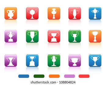 champion cup buttons icon