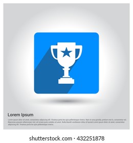 Champion cup icon