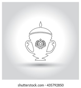 Champion cup icon