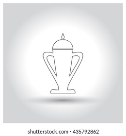 Champion cup icon