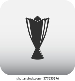 Champion cup simple icon