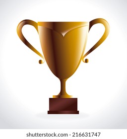 Champion design over white background, vector illustration