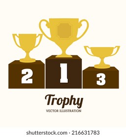 Champion design over white background, vector illustration
