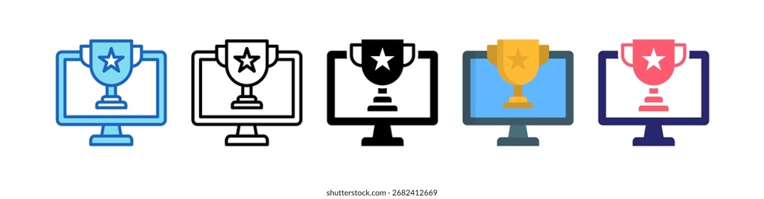 Champion Icon Multiple Style Set Collection.