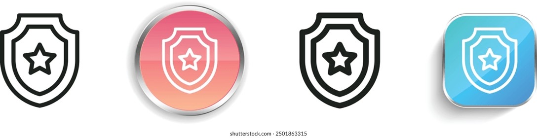 champion icon. Thin Linear, Regular and Button Style Design Isolated On White Background