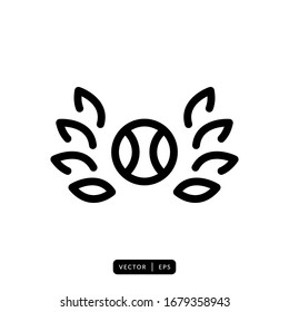 Champion Icon Vektorillustration - Zeichen oder Symbol