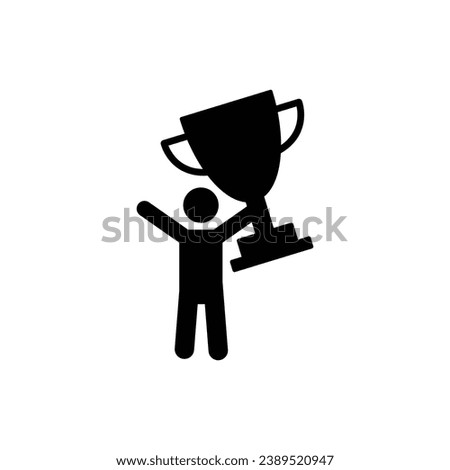 champion icon vector winer icon 
