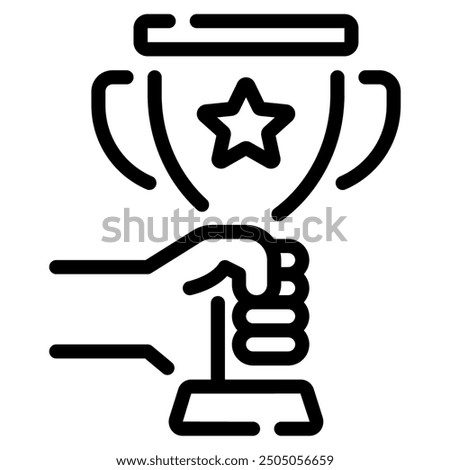 Champion icon for web, app, infographic, etc