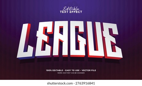 Champion league 3d style text effect - Editable text effect