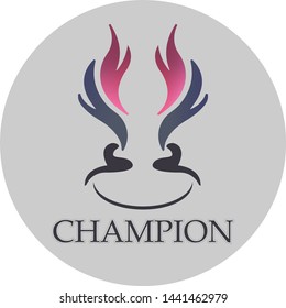 champion logo and branding logo