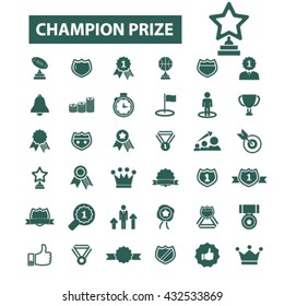 champion prize icons
