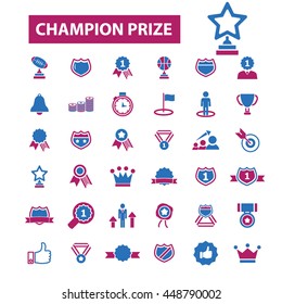 champion prize icons