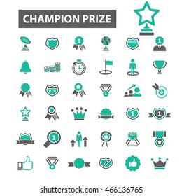 champion prize icons