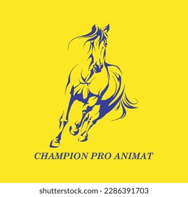 champion pro animate vetor monogram