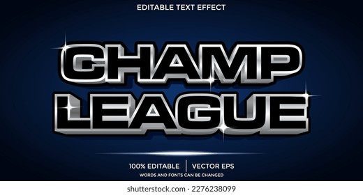  champion sport text effect, editable basketball and football text style