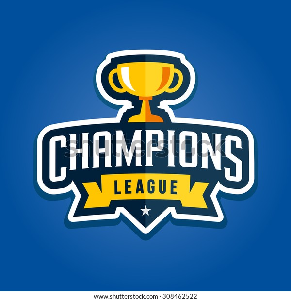 Champion Sports League Logo Emblem Badge Stock Vector (Royalty Free ...