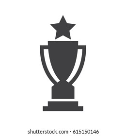 Champion trophy Awards vector icons