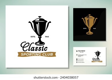 Champion Trophy Cup for Restaurant logo design inspiration