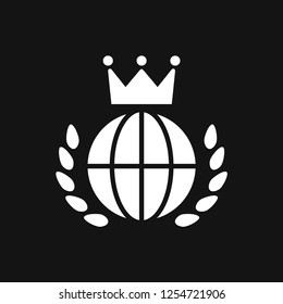 Champion vector icon, flat design for web or mobile app, award symbol.