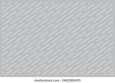 Champions background poster design vector illustration, champion backdrop isolated.