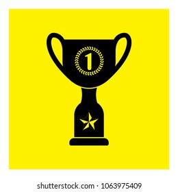 Champions Cup icon vector