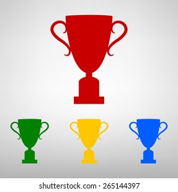 Champions Cup icon. Vector illustration