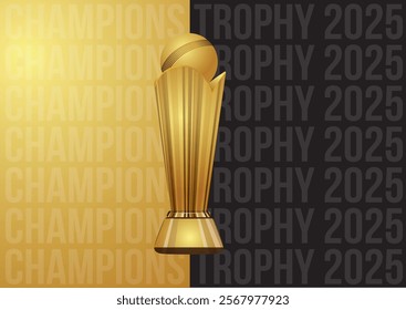 Champions Trophy 2025 Design Template