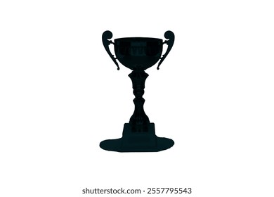 Champions trophy icon vector illustration. First place award sign. Victory symbol. Trophy cup, winner cup, victory cup icon. Reward symbol sign for web and mobile